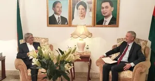 মির্জা ফখরুলের সঙ্গে ইইউ রাষ্ট্রদূত মিলারের সাক্ষাৎ